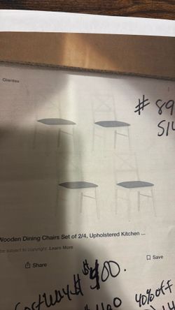 Dining chairs