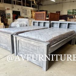 2 Twin Beds And Mattresses 