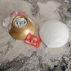 Gold Ceiling Light Fixture