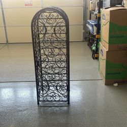 Iron Wine Rack