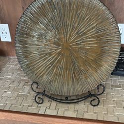 Decorative Plate W/ Stand… 