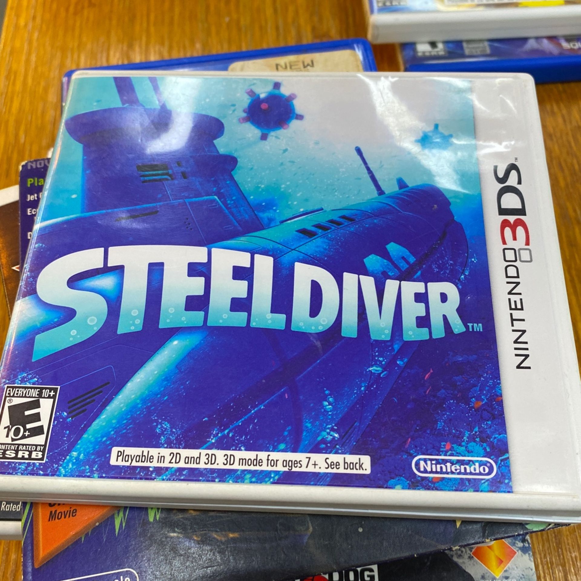 Steel Diver 3ds Game