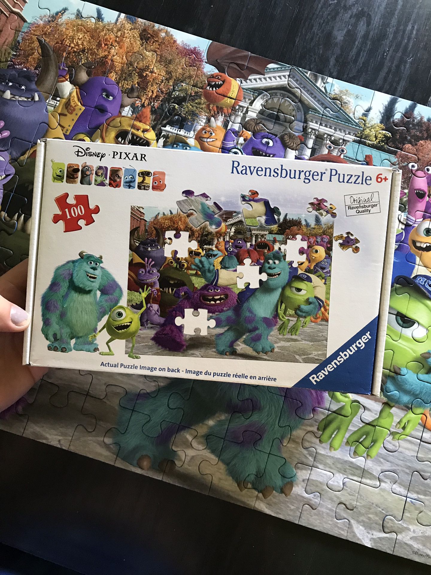 Disney Pixar-Monster Puzzel Age 6+
