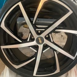 DPS 20 inch wheels with 3 iron man tires with good tread