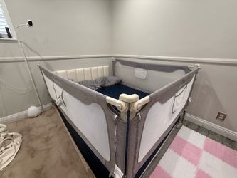 Queen bed rail system for kids baby’s mhomer