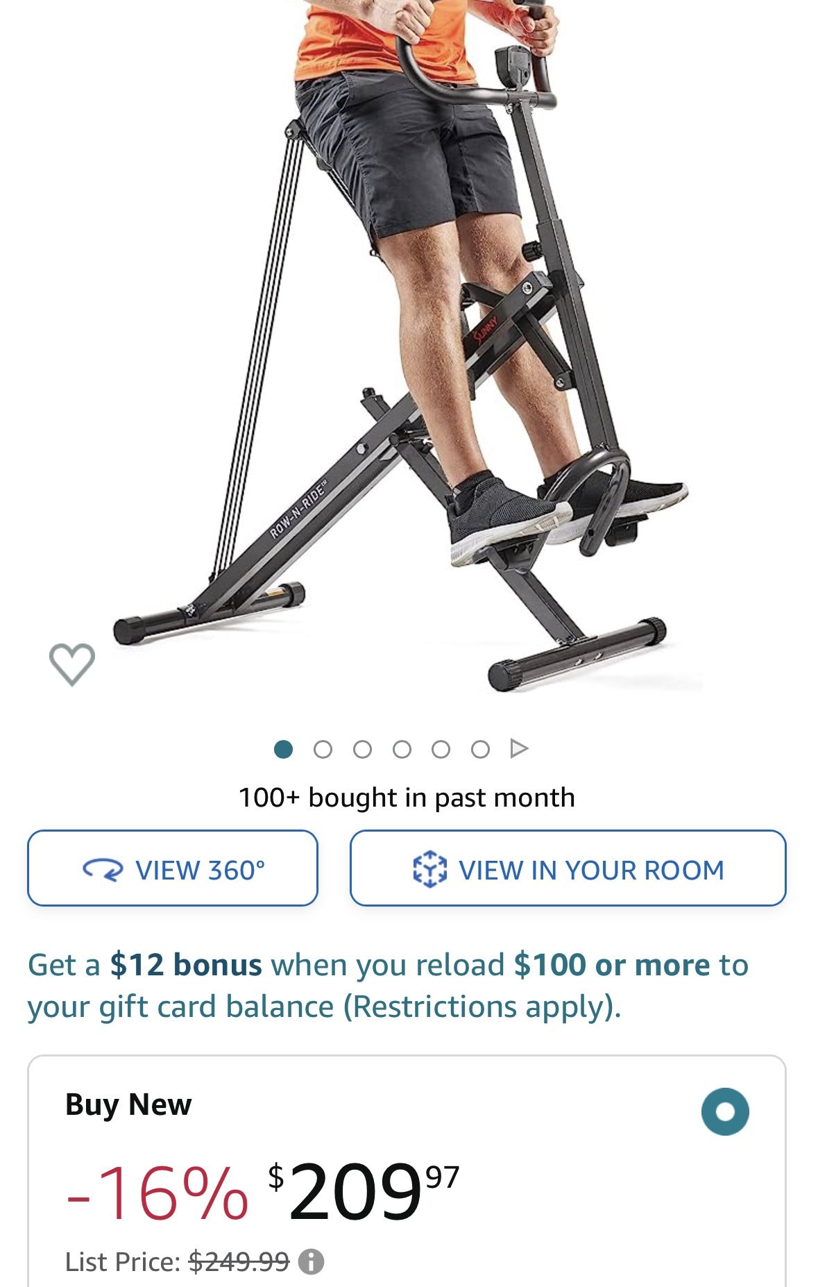 Gym Machine (Sunny Row-N-Ride)