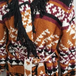 IDYLLWIND WESTERN WOMEN'S CARDIGAN SIZE S