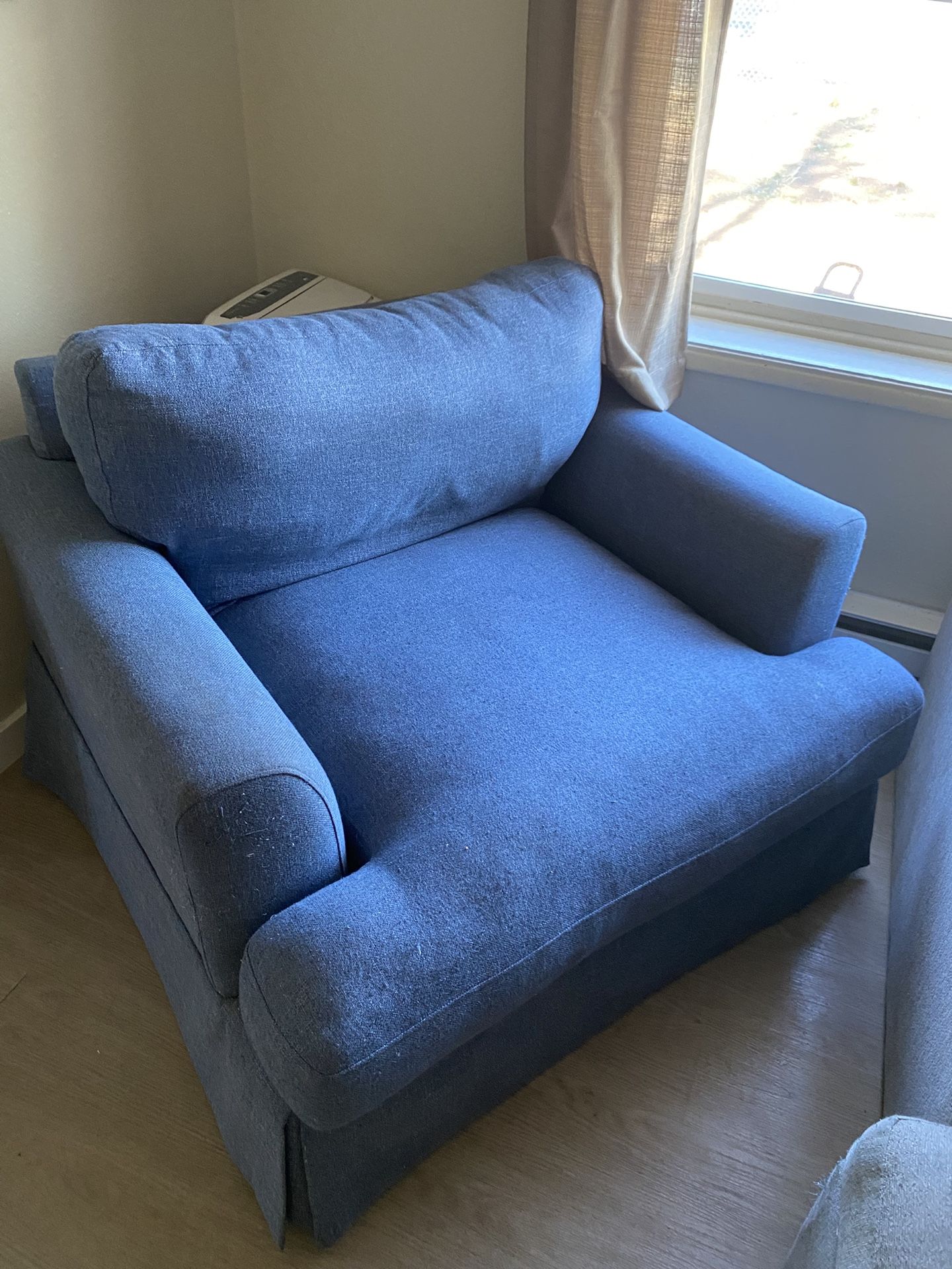 Blue Lounge Chair 