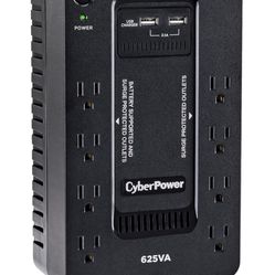 CyberPower Battery Backup With Surge Protection