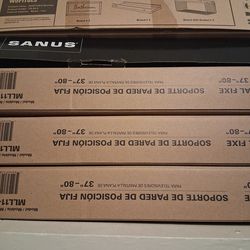 3 Sanus Position wall mounts good condition like new.