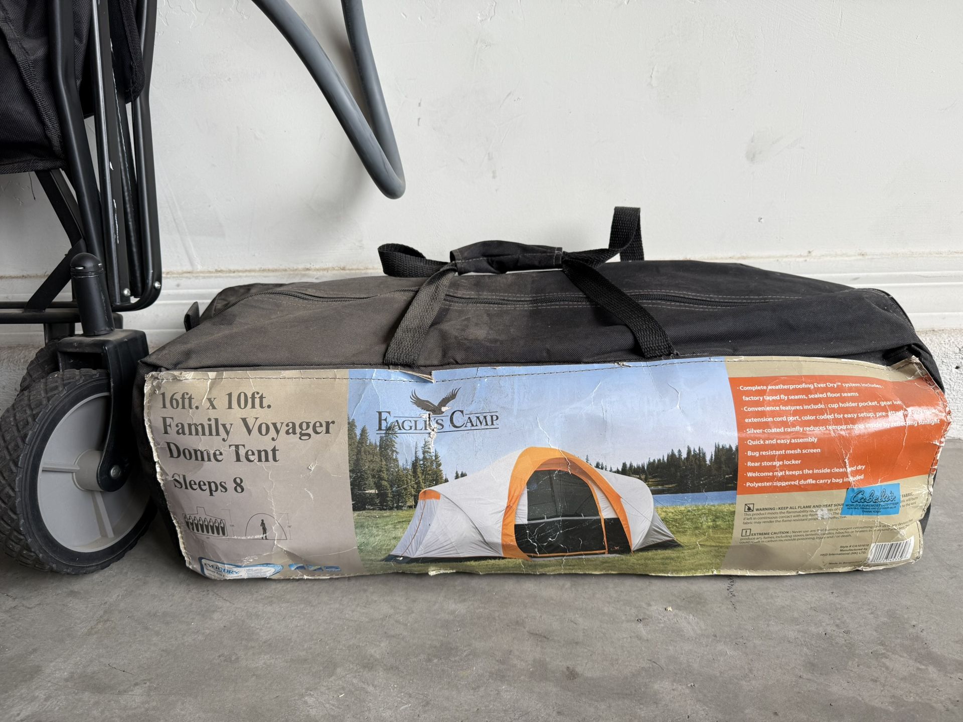 Family Dome Tent 16x 10 Ft