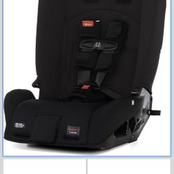 Diono Radian 3R, 3-in-1 Convertible Car Seat, Rear Facing & Forward Facing, 10 Years 1 Car Seat, Slim Fit 3 Across, Jet Black