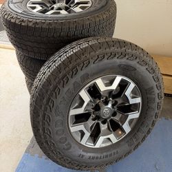 2021 Toyota Tacoma 4 Rim and Tire set