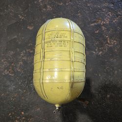 Vintage oxygen can cool for air ride air bag lowrider rat rod man cave