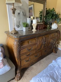 AICO by Michael Amini “Eden” Dresser And Nightstands