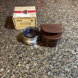 📷 Rolleinar 2 Close-Up Lens Set (Bay II) for Rolleiflex/Rolleicord – With Box & Case – Vintage Germ