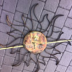 METAL SUN ART DECO