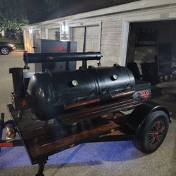 Smoker BBQ Catering Trailer