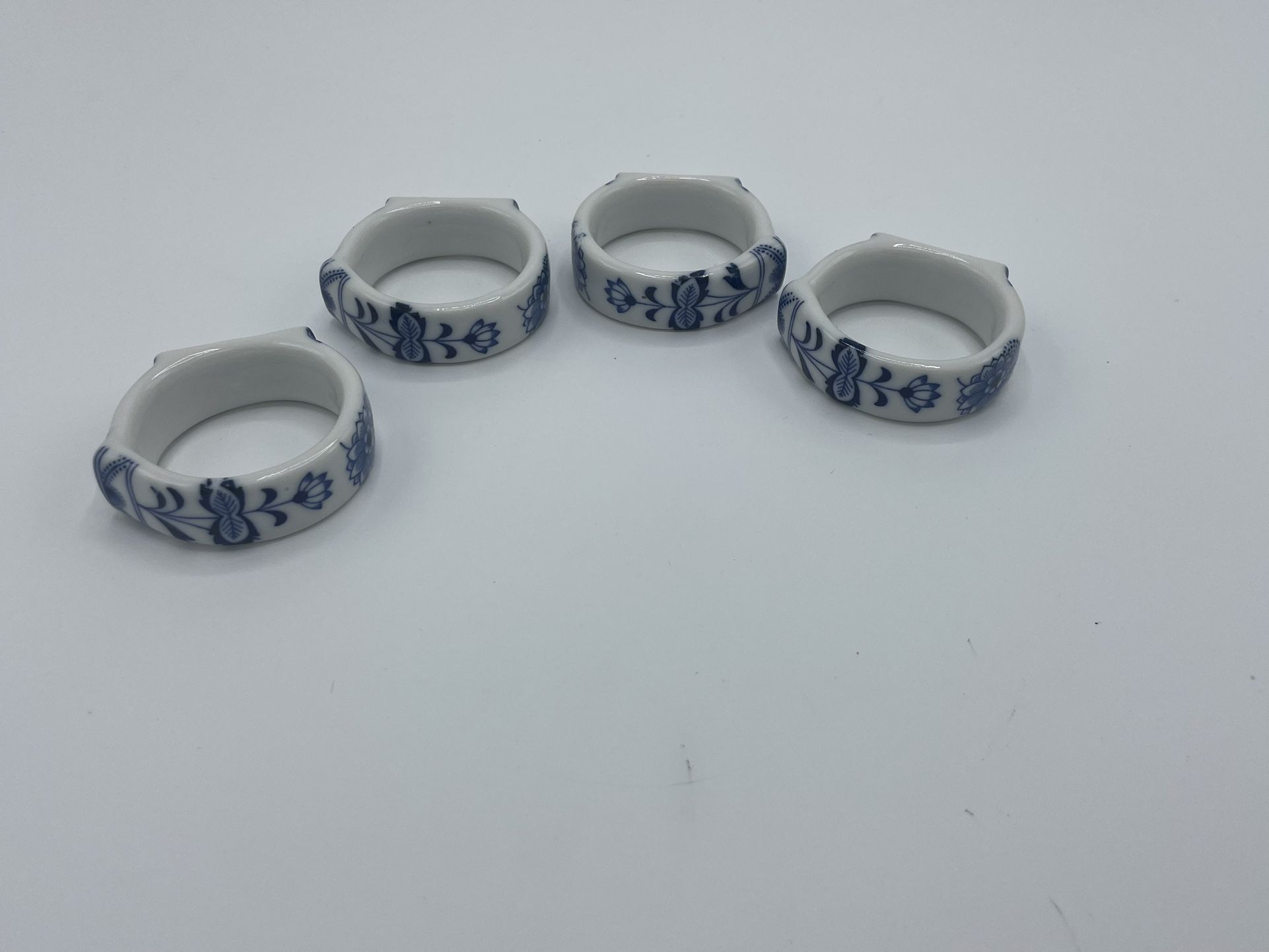 Porcelain Napkin Rings 