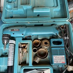 3/8” Makita  Cordless Angle Drill
