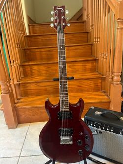 Ibanez SA160QM Guitar (Korea ) w/ Fender Amp