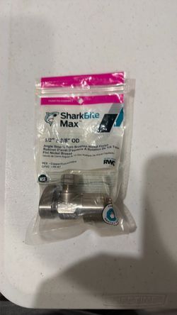 SharkBite Max 1/2" x 3/8" OD Angle Stop Valve