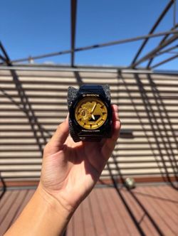 Casio G-Shock GA2100 Black Gold
