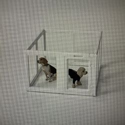 Clear Dog Playpen