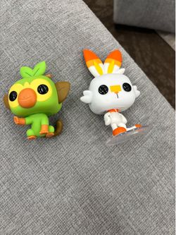 Pokemon Pop! figures - Grookey and Rillaboom