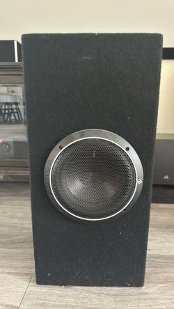 Rockford Punch 10 inch sub in custom enclosed box