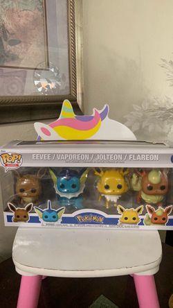 POP! EEVEE / VAPOREON / JOLTEON / FLAREON 4 PACK