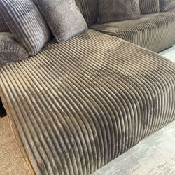 Top Tier Chocolate Brown Modular Reclining Sectional Sofa With Chaise /P