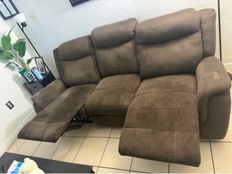 Reclining sofa- READ