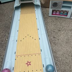 American Girl Doll Bowling Alley