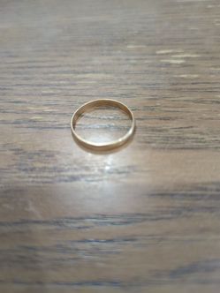 14kt gold band