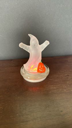 Light Up Ghost Jar Topper