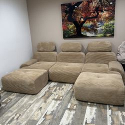 Boneless Modular Couch 