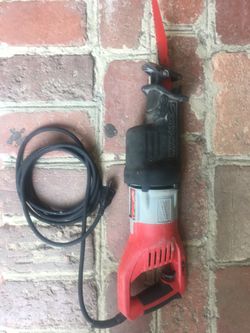 Milwaukee orbital super sawzall