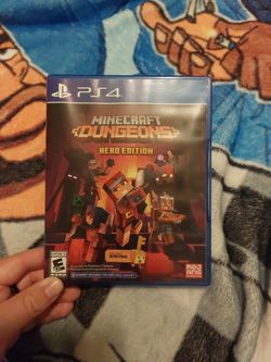 PS4 Game Minecraft Dungeons Hero Edition