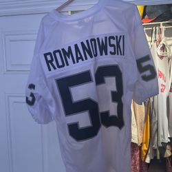 Raiders Jersey Xl Bill Romanowski Raiders Jerseys 