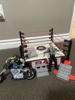 Wwe Ring And Few Toys