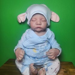 Bonnie Brown Reborn Doll Lifelike 