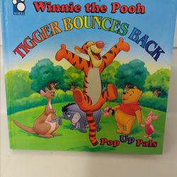 Winnie The Pooh Tigger Bounces Back Pop Up Pals Book