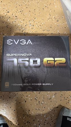 EVGA SuperNOVA 750 G2 750W Power Supply – Brand New Factory Sealed