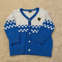 Ferrari Scuderia Kid's Knit Long Sleeves Cardigan