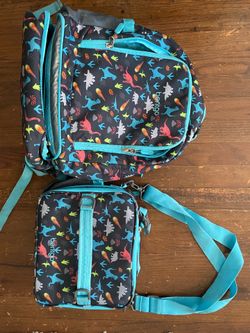 Dinosaur Bentgo backpack and lunch bag