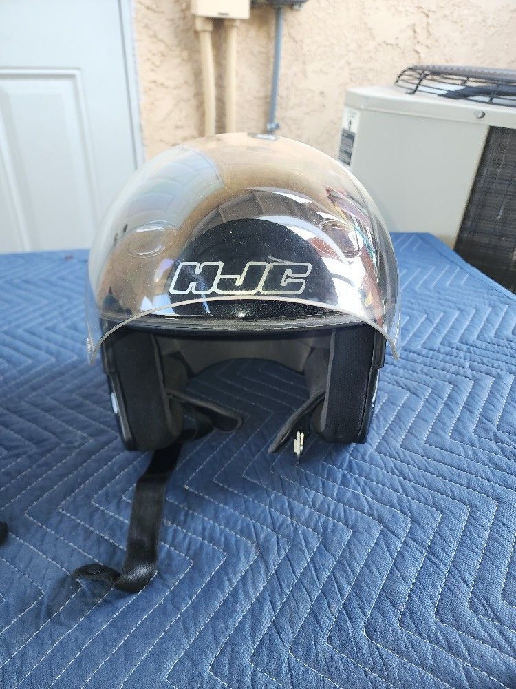 2 HJC LIFT SHIELD/ OPEN FACE HELMET