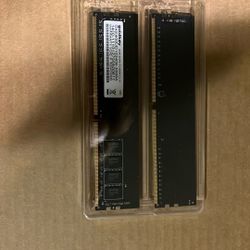 8gb DDR4 Ram Sticks Used