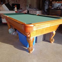 8 Foot OLHAUSEN Pool Table (free delivery & Installation)