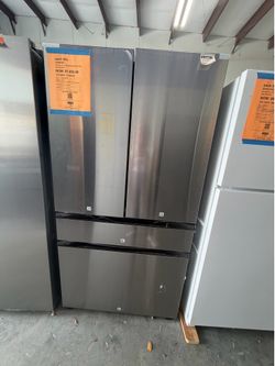 New bespoke refrigerator 4 doors stainless steel